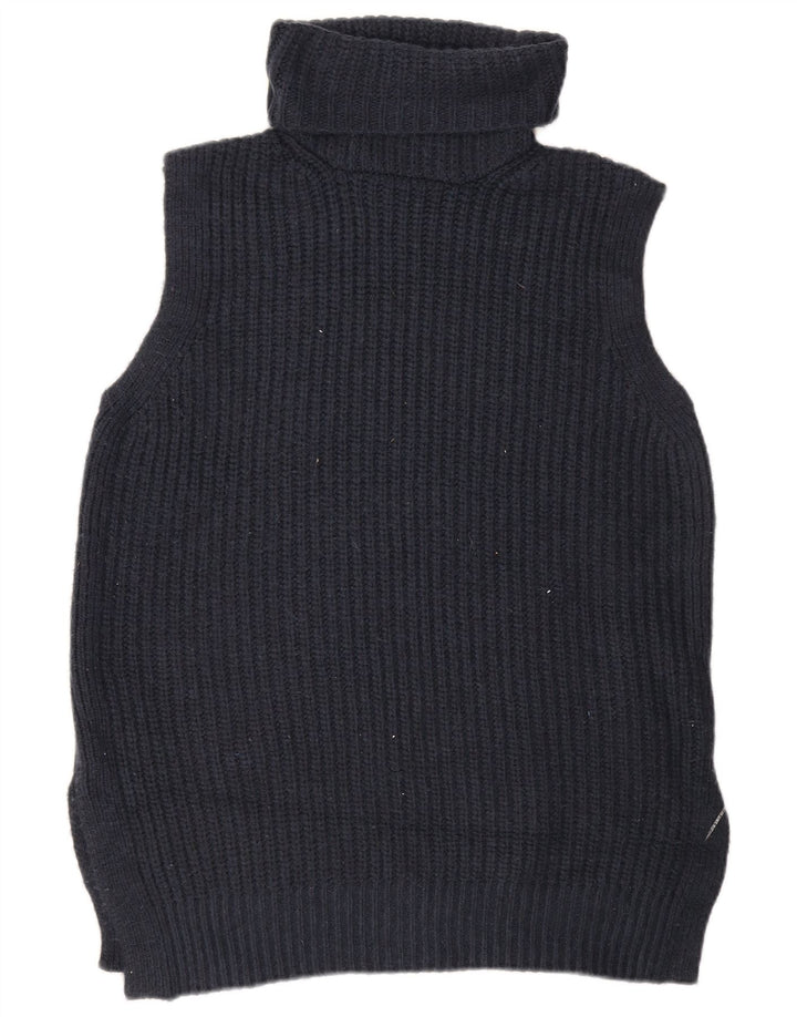 Marks & Spencer Herrevest Tank Top Medium Navy Blue Polyester
