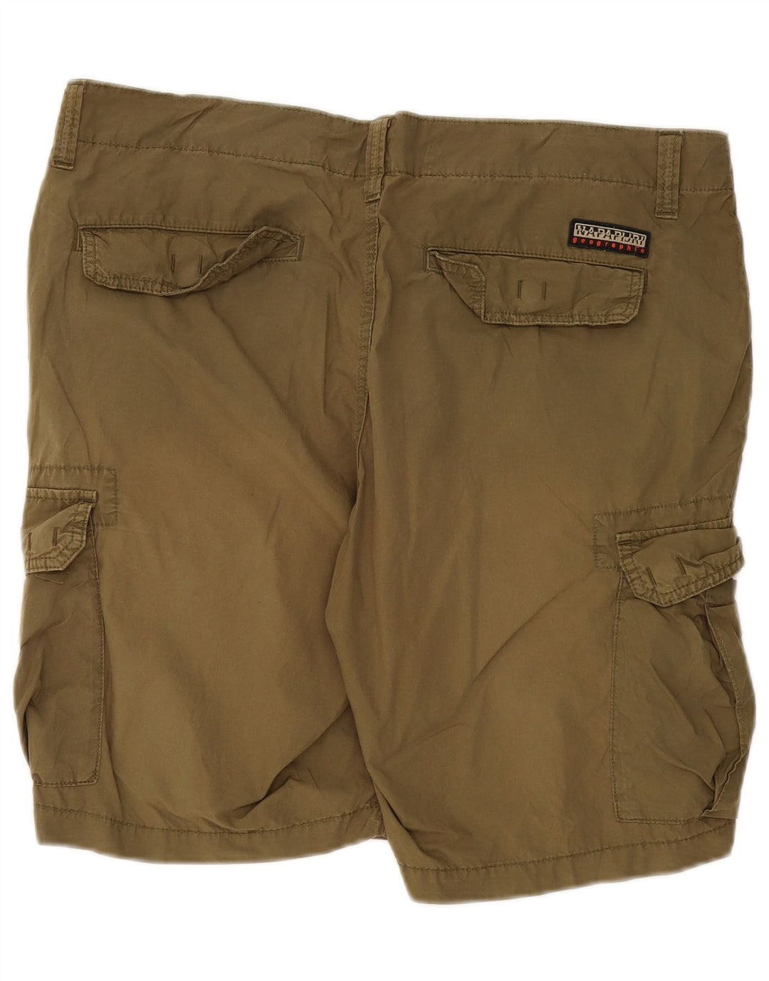 Napapijri Herre Cargo Shorts W36 Large Khaki Bomuld