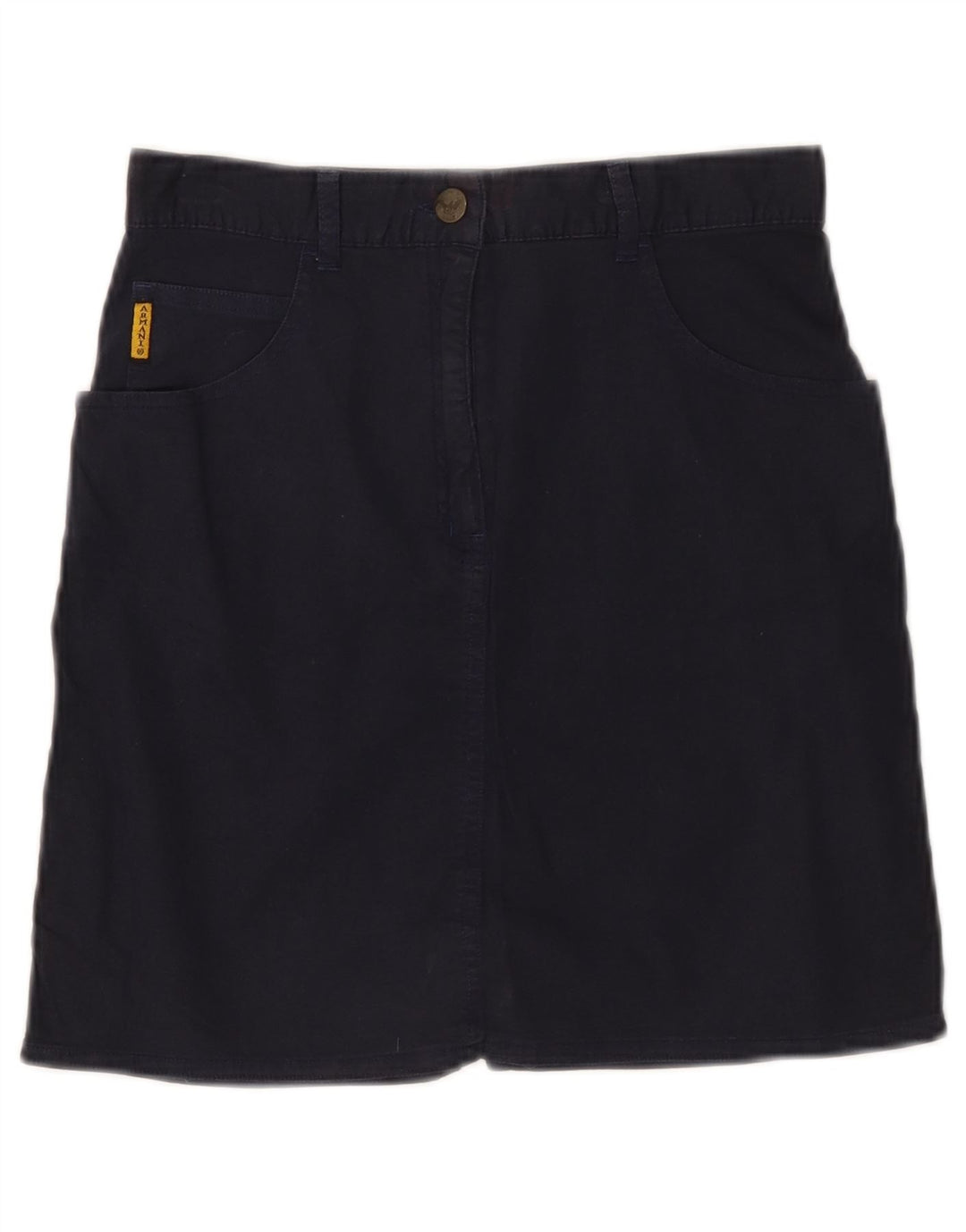 GIORGIO ARMANI Piger Pencil Nederdel 11-12 år W26 Marineblå Bomuld