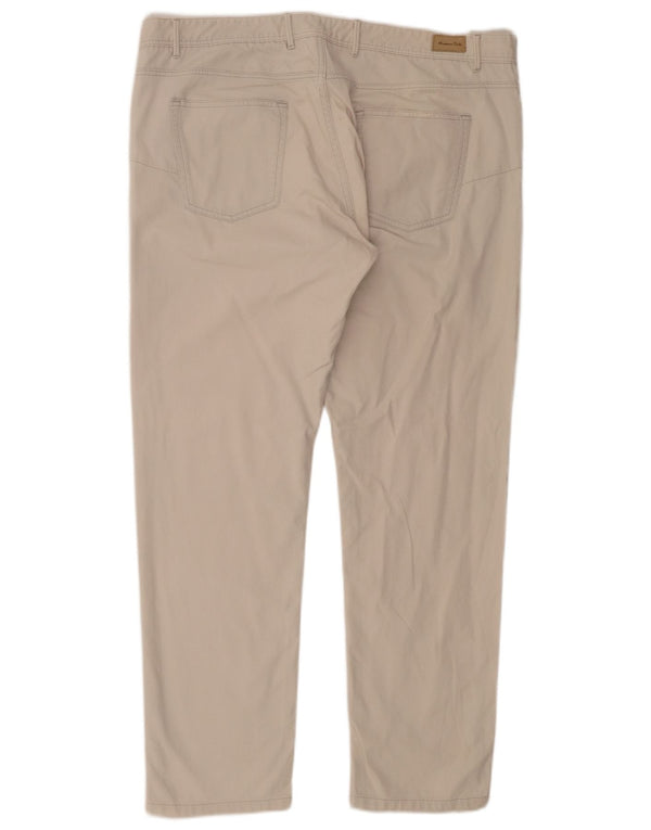 Massimo Dutti Herre Slim Fit Casual Bukser EU 50 2XL W40 L31 Beige