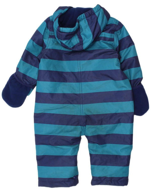 Joules Baby Boys Jumpsuit 9-12 Måneder Blå Stribet Polyester Vinter
