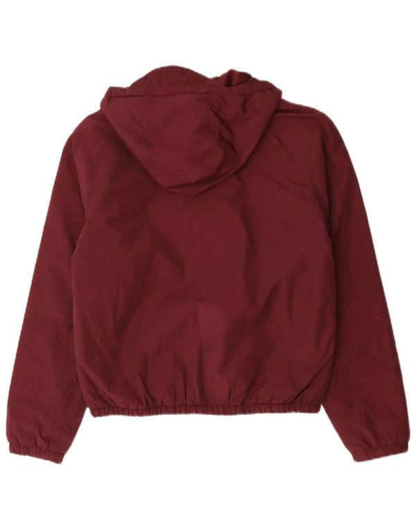 Lyle & Scott Boys Hooded Bomber Jacket 14-15 år Bourgogne bomuld