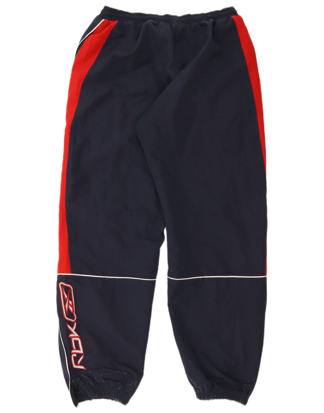 Reebok Herre grafisk træningsdragt Bukser Joggers Medium Navy Blue Colourblock