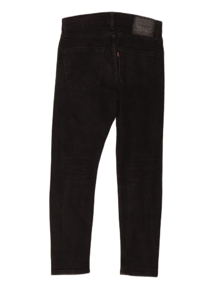 Levi's Herre 512 Slim Tapered Jeans W29 L30 Sort Bomuld