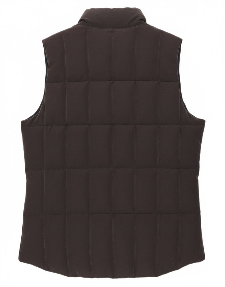 Puffa Womens Polstret Gilet UK 6 XS Navy Blue Polyester