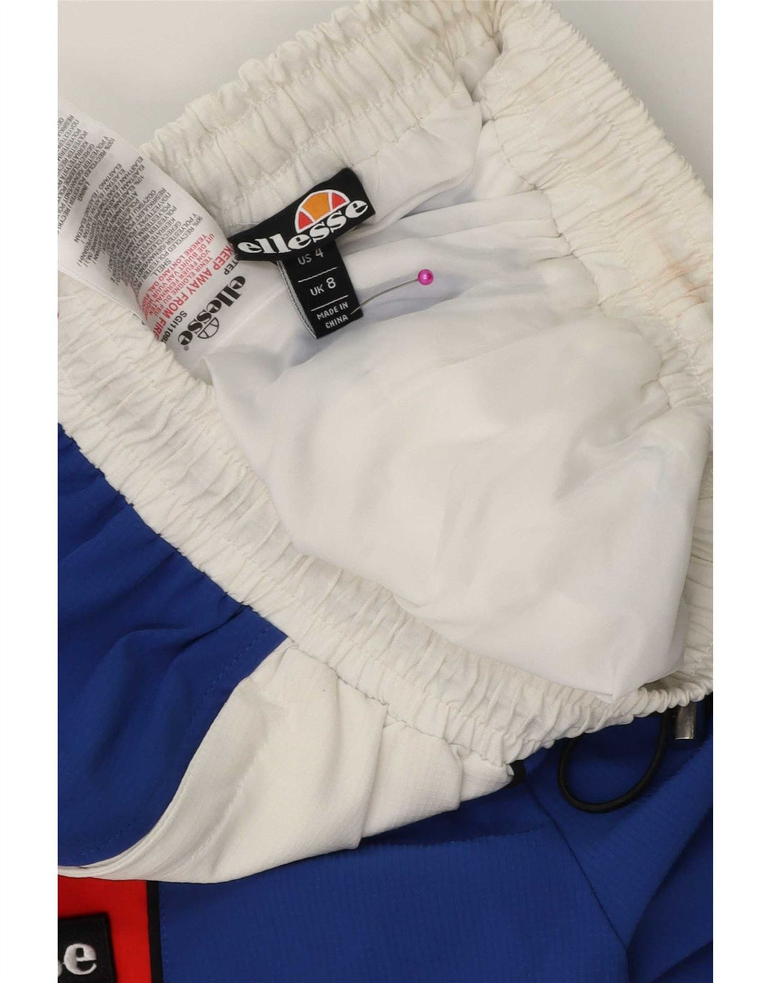 Ellesse Womens Træningsdragt Bukser Joggers UK 8 Small Multicolored