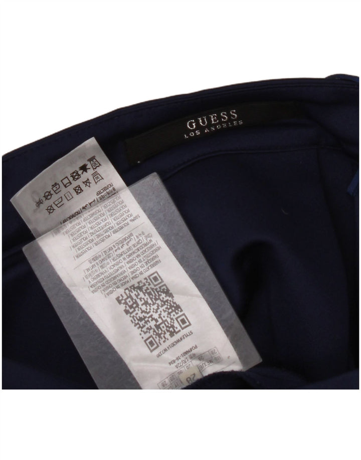 GUESS A-line nederdel til kvinder W28 Medium marineblå polyester