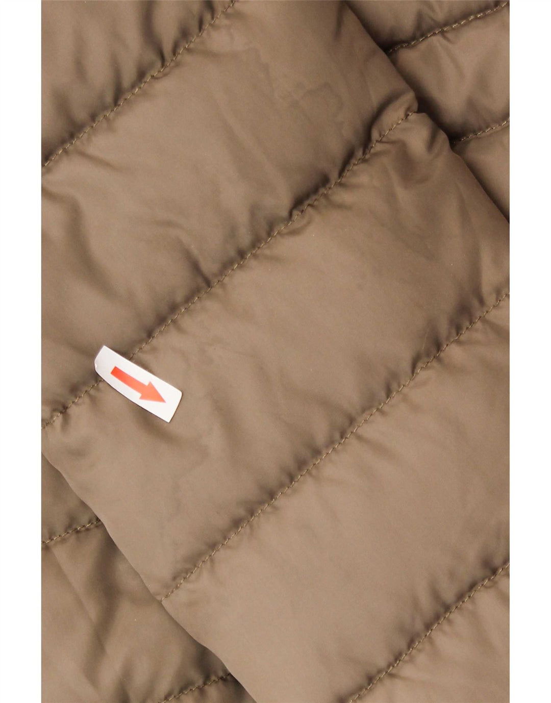 Tommy Hilfiger Dame Hætte Polstret Frakke UK 14 Medium Beige Polyester