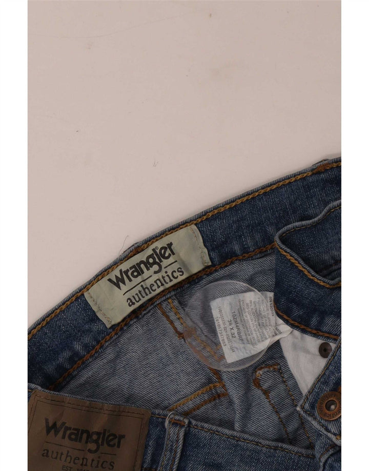 Wrangler Straight Jeans til mænd W36 L32 blå bomuld
