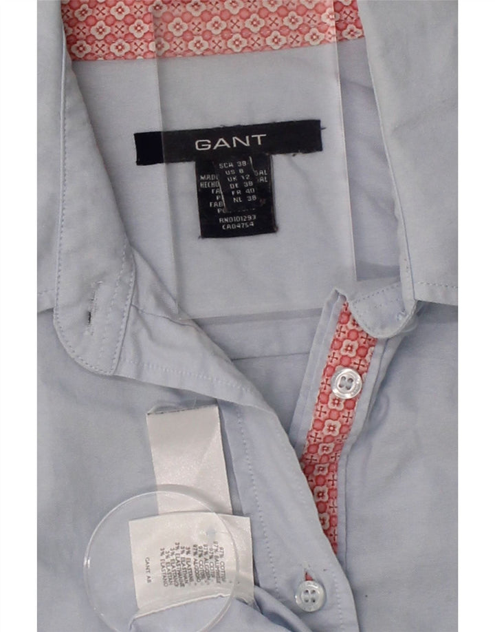 GANT Womens Shirt UK 12 Medium Blue Cotton Vintage Gant and Second-Hand Gant from Messina Hembry 