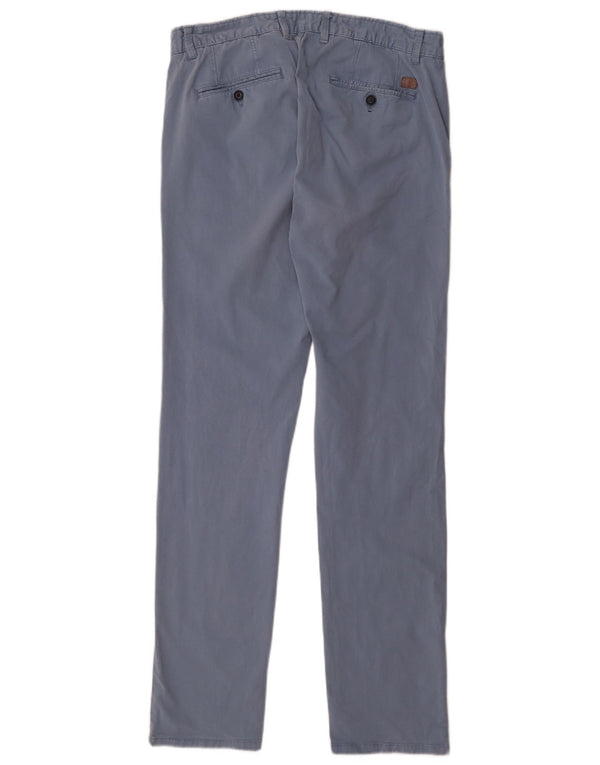 Zara Herre Slim Chino Bukser EU 44 Large W34 L33 Blå