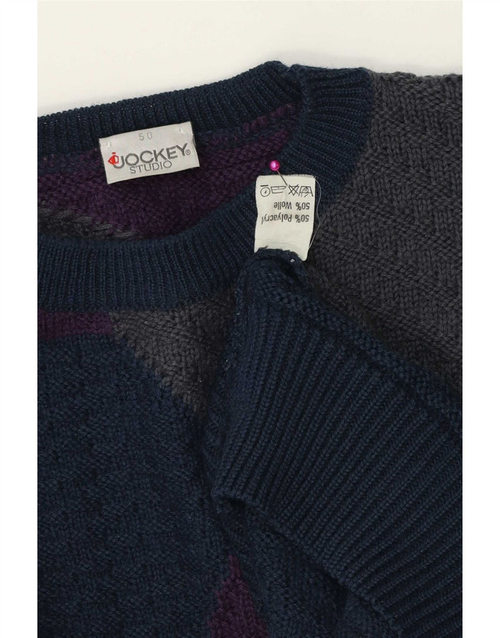 Jockey Herre Crew Neck Jumper Sweater IT 50 Medium Flerfarvet Colourblock