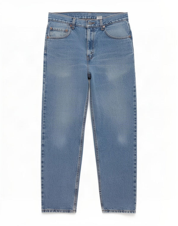 Levi's Herre 550 afslappet pasform lige jeans W30 L30 blå bomuld