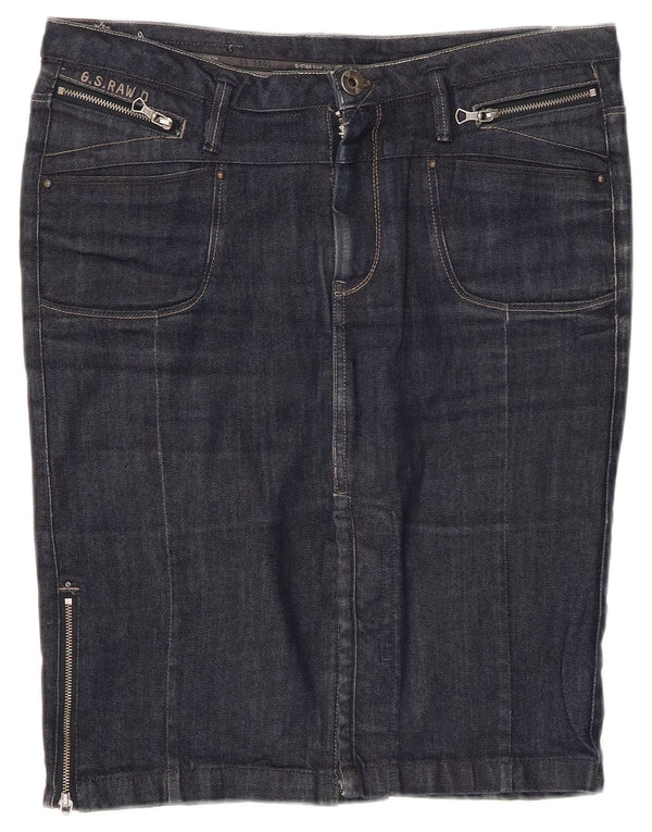 G-STAR Dame Denim Nederdel W30 Medium Navy Blue