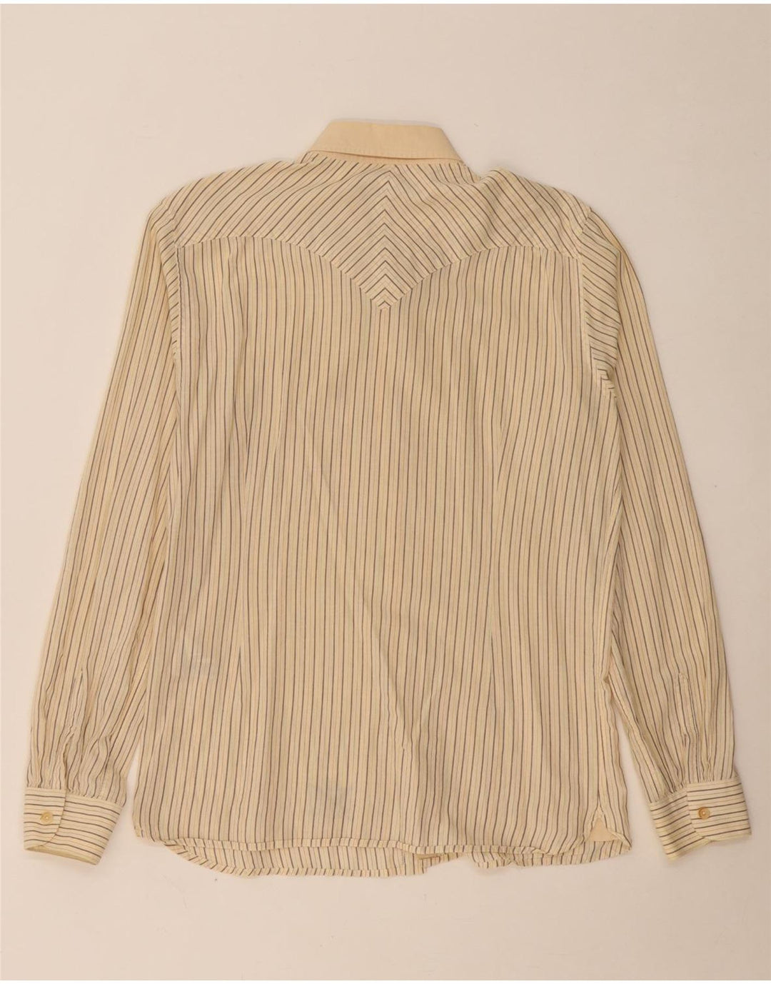 LEVI'S Herreskjorte Medium Beige Stribet Bomuld