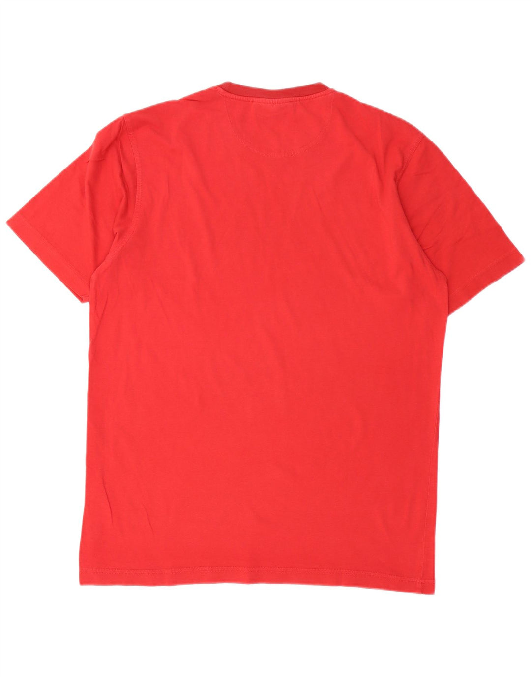 FILA Herre Grafisk T-Shirt Top IT 52 Stor Rød Bomuld