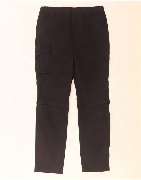 Mountain Warehouse Boys Straight Cargo Bukser 12-13 år W28 L26 Sort