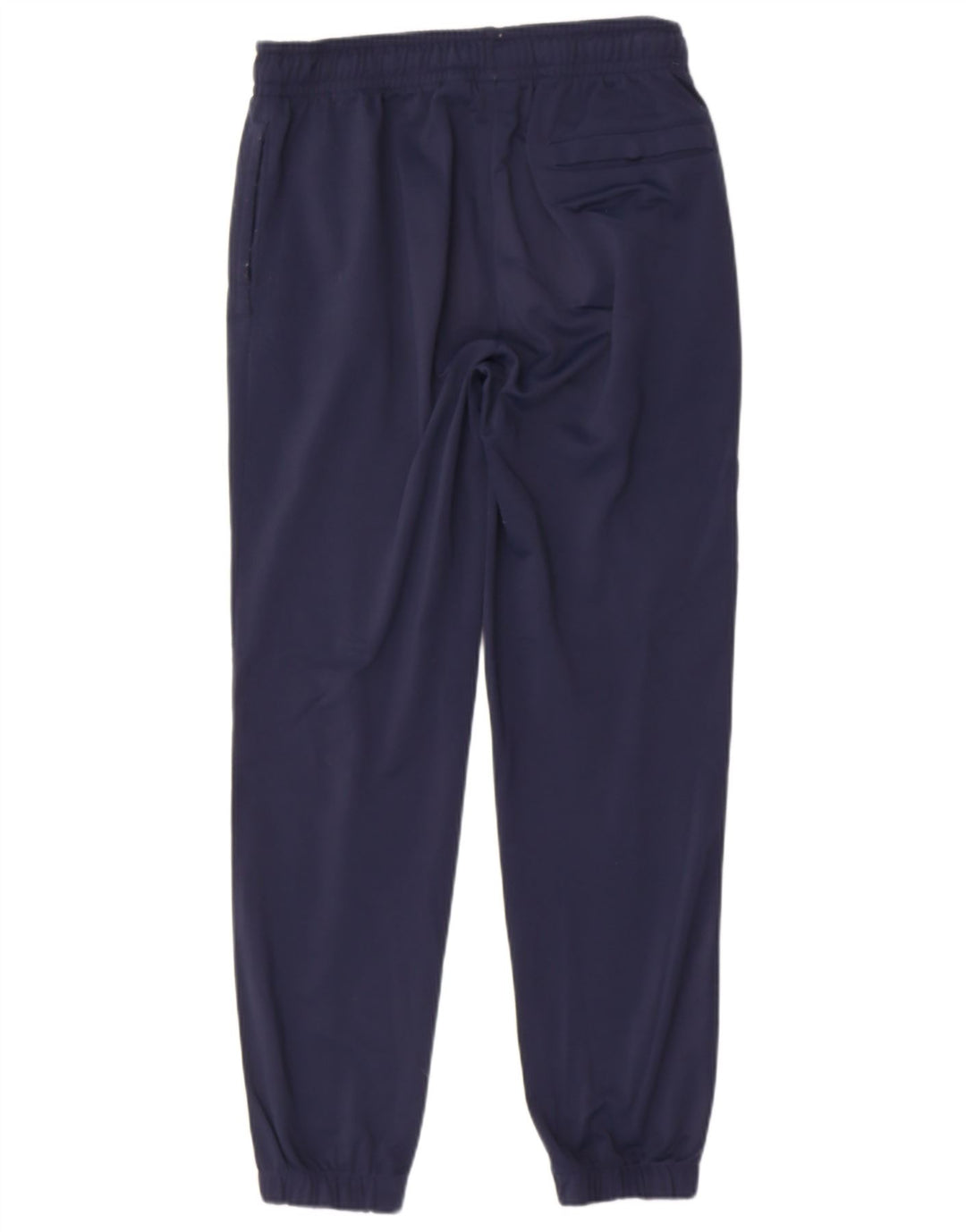 NIKE Mens Tracksuit Trousers Joggers Small Navy Blue Polyester