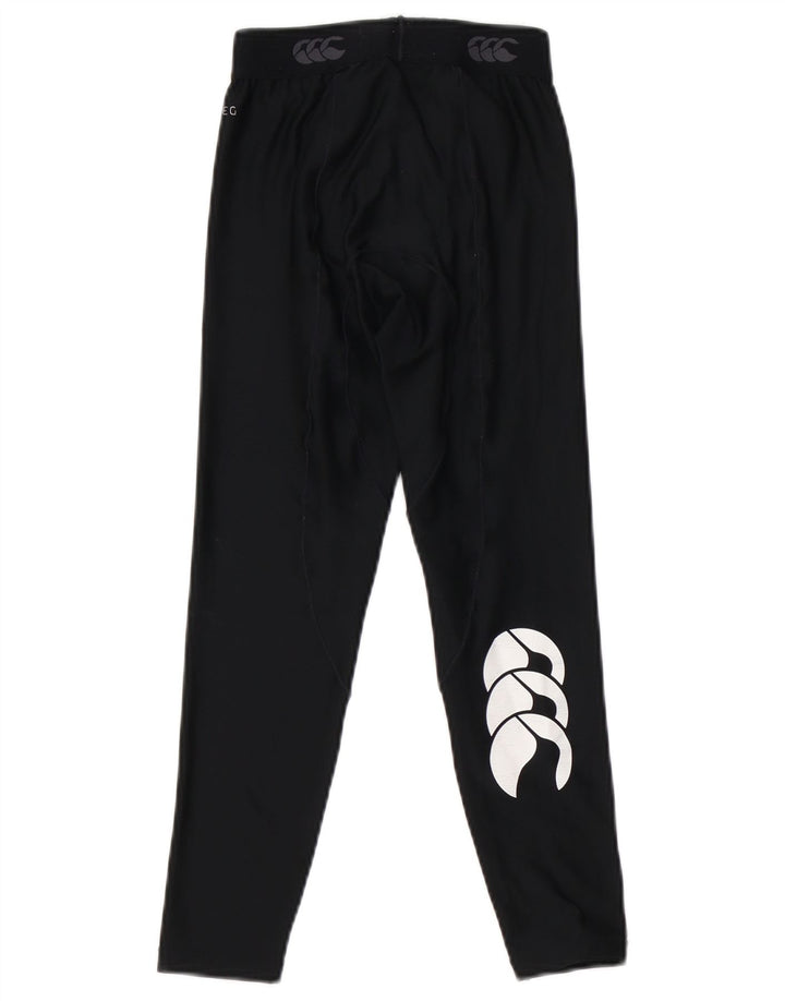 Canterbury piger grafiske leggings 7-8 år lille sort polyester