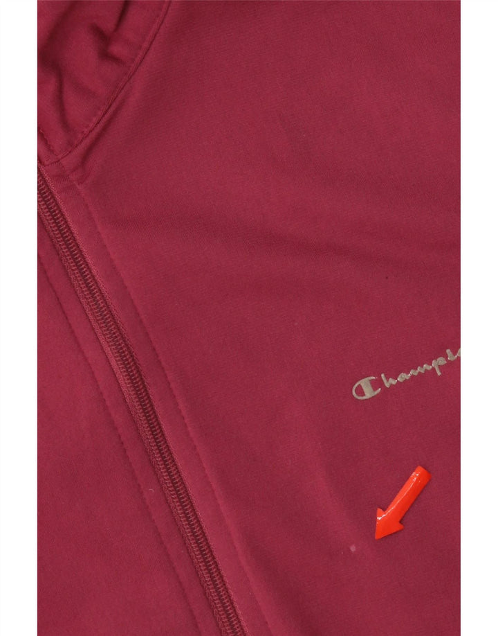 Champion Womens Easy Fit træningsdragt Topjakke UK 18 XL Pink Polyester