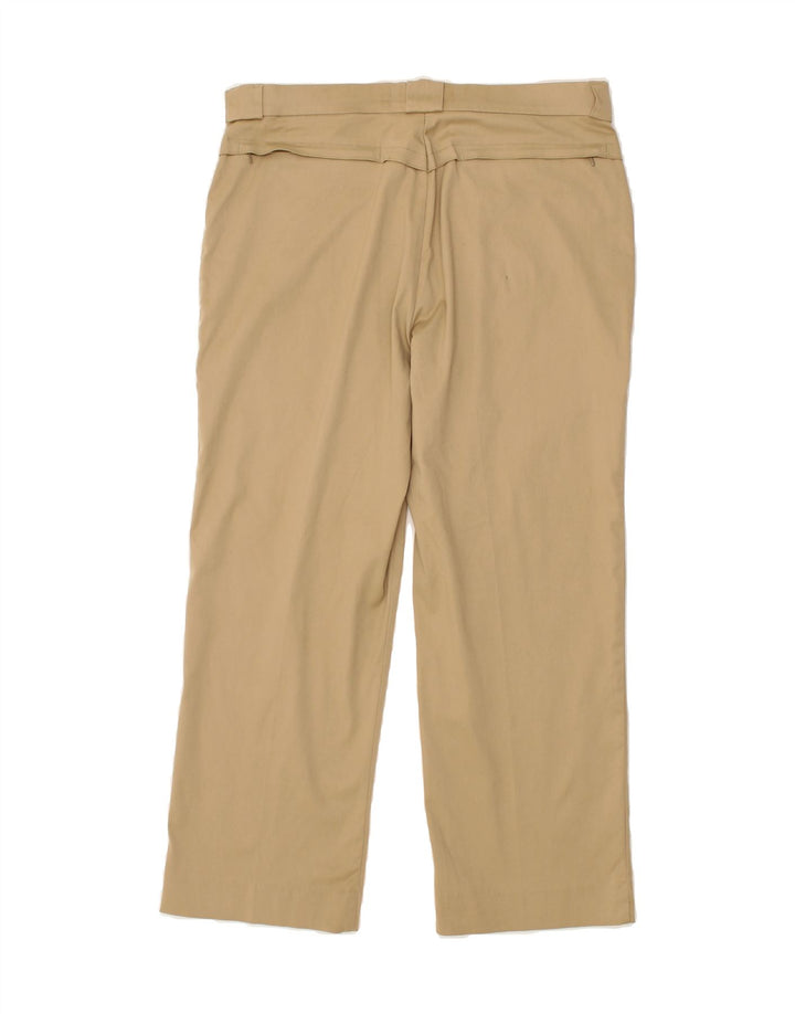 L.L.BEAN Mens Straight Cargo Trousers W36 L28 Beige Polyester Vintage L.L.Bean and Second-Hand L.L.Bean from Messina Hembry 