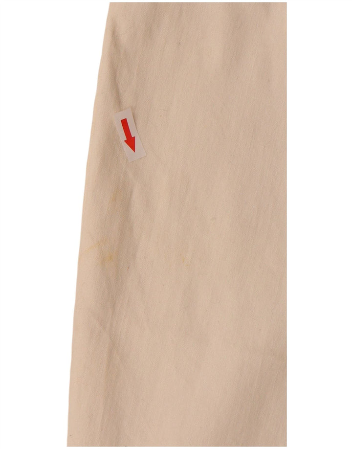 Lee Dame Capri Bukser US 16 2XL W36 L20 Hvid Bomuld