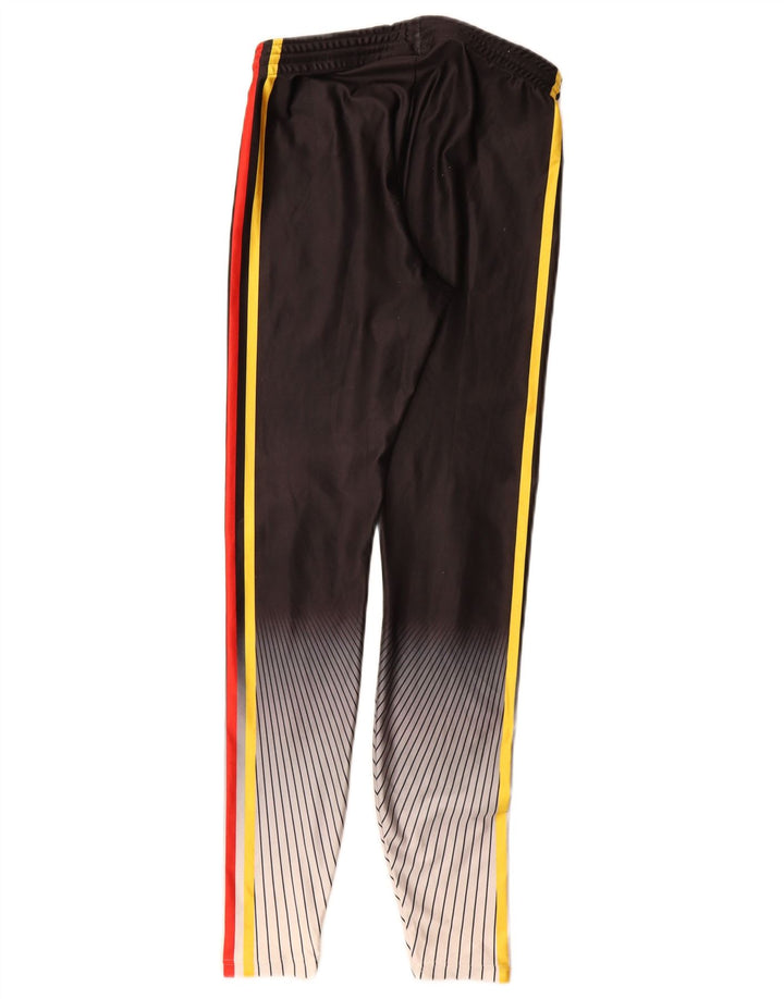 Adidas Womens Wurth Graphic Tracksuit Bukser EU 38 Medium Sort Stribet