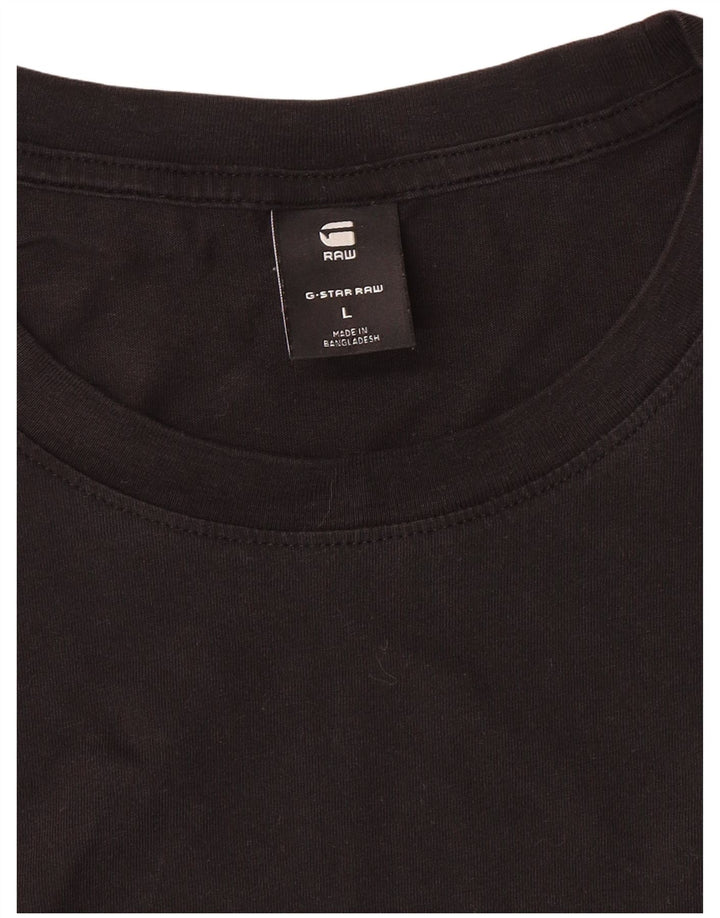 G-Star Herre T-Shirt Top Stor Sort