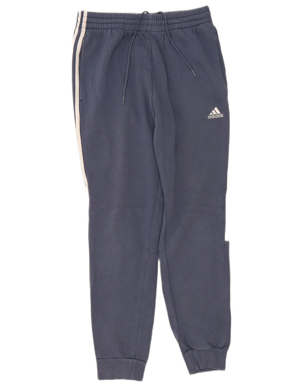 Adidas Herre grafisk træningsdragt Bukser Joggers Medium Blue Bomuld