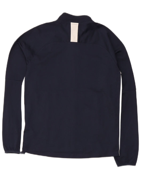 Nike drenge Dri Fit træningsdragt topjakke 12-13 år Stor marineblå