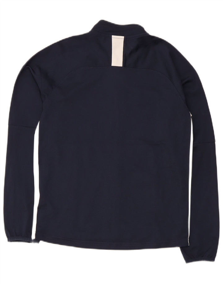 Nike drenge Dri Fit træningsdragt topjakke 12-13 år Stor marineblå