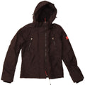Superdry vindjakke til kvinder med hætte vindjakke UK 10 Small Black