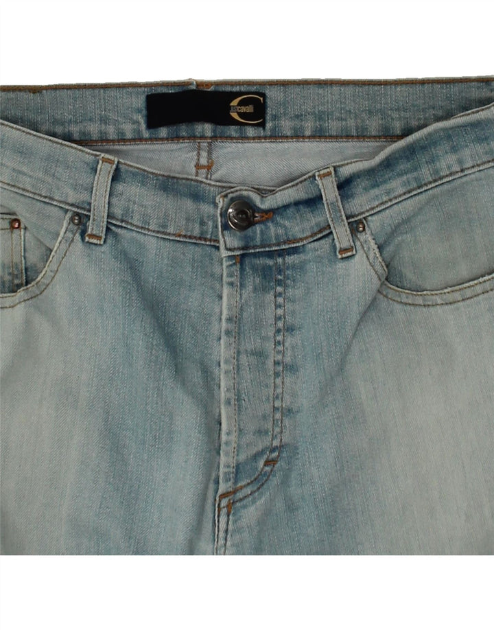 JUST CAVALLI Womens Bootcut Jeans W32 L29  Blue Vintage Just Cavalli and Second-Hand Just Cavalli from Messina Hembry 