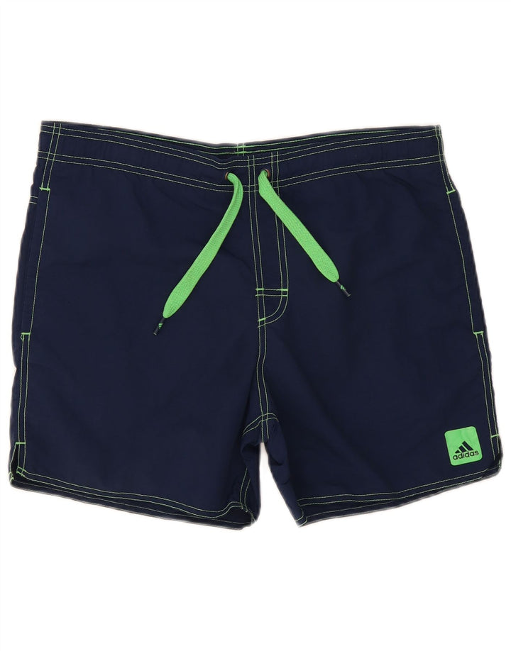 Adidas Badeshorts til mænd Små marineblå polyester