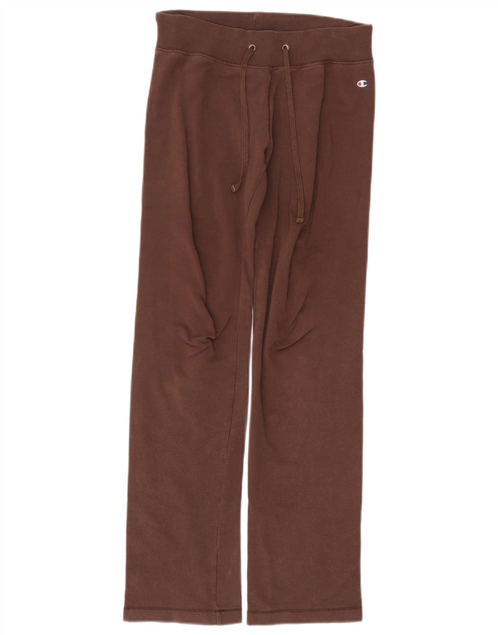 Champion Womens træningsdragt Bukser UK 10 Small Brown Bomuld