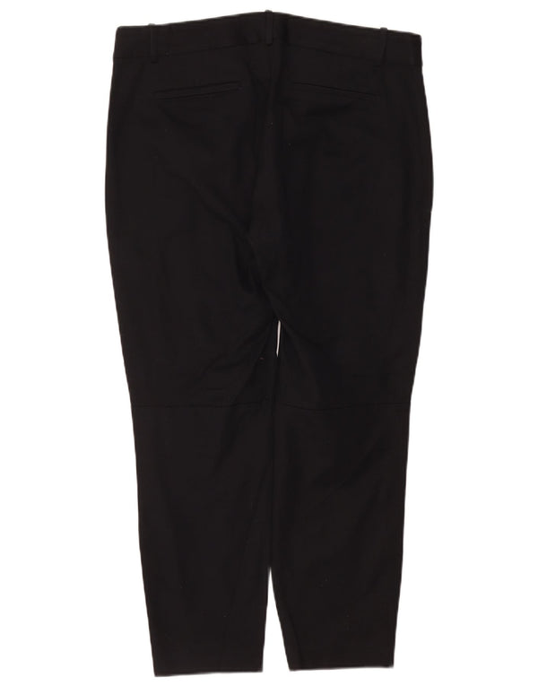 J. Crew Dame Slim Casual Bukser US 14 XL W34 L25 Marineblå Bomuld