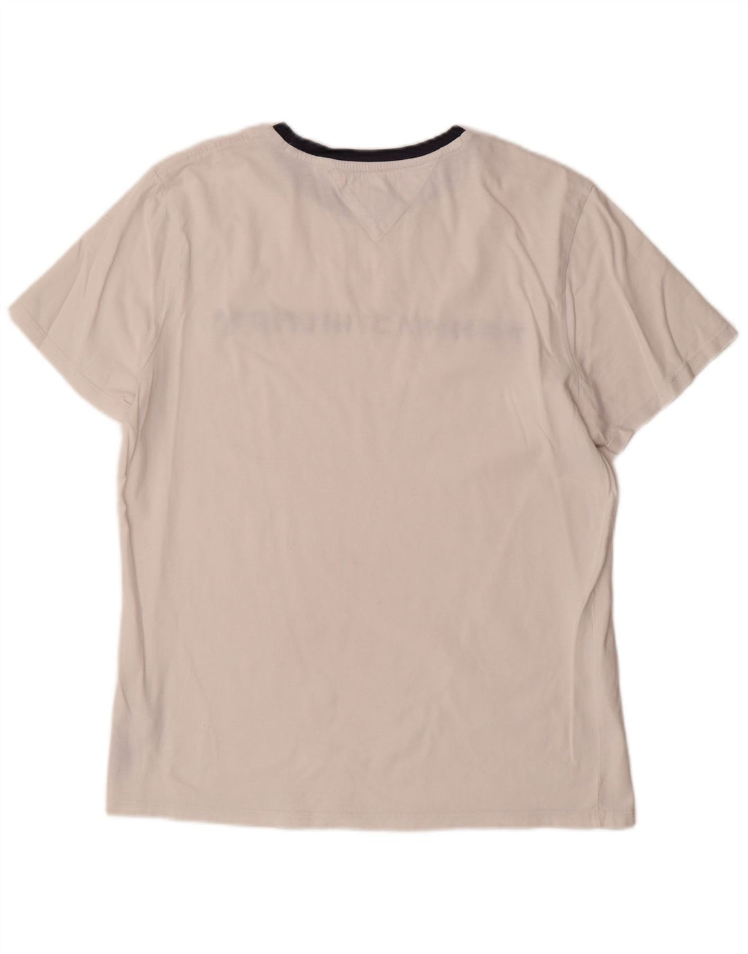 Tommy Hilfiger Herre grafisk T-shirt Top Medium White