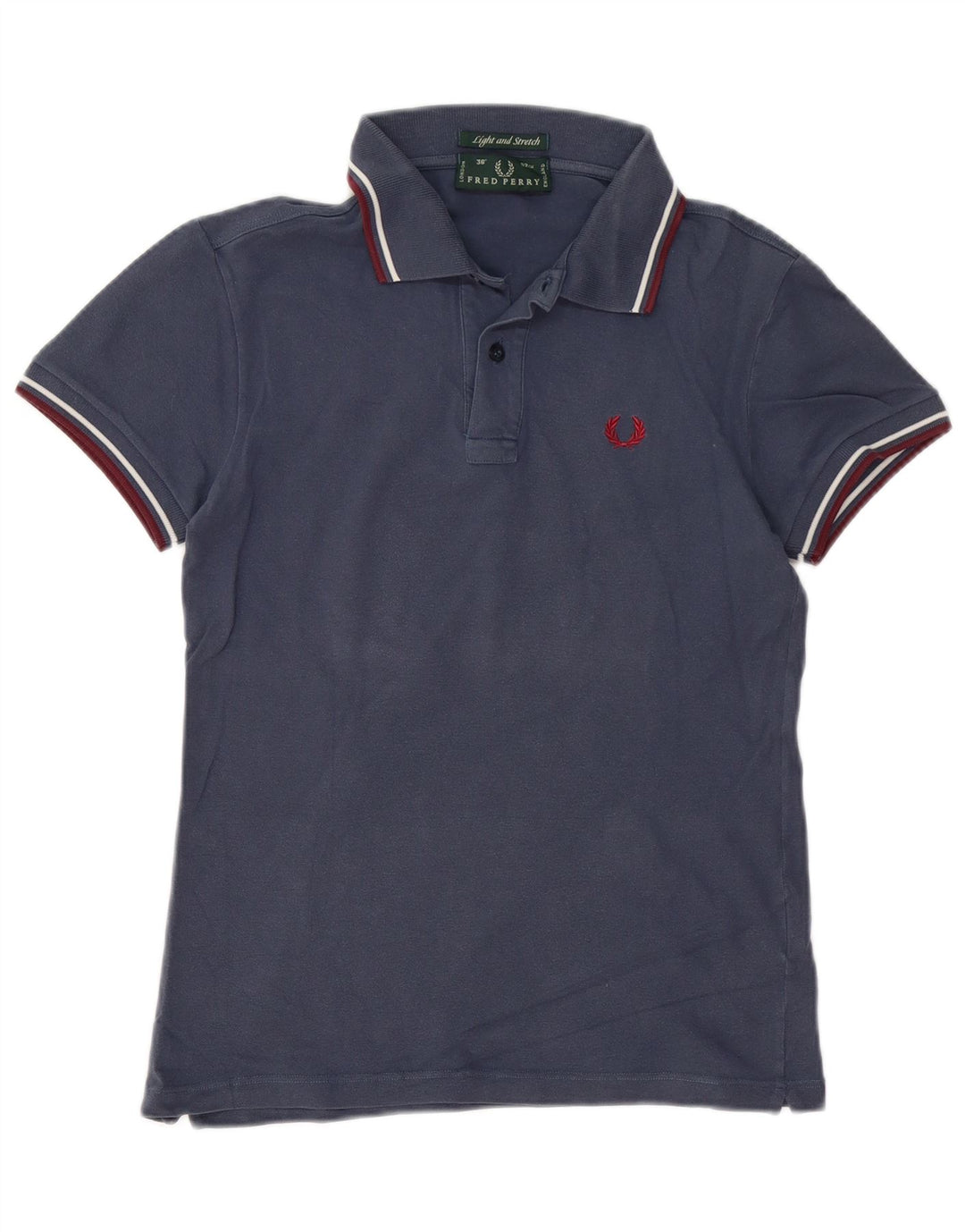 FRED PERRY Poloshirt til mænd Lille marineblå bomuld