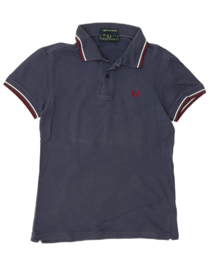FRED PERRY Poloshirt til mænd Lille marineblå bomuld