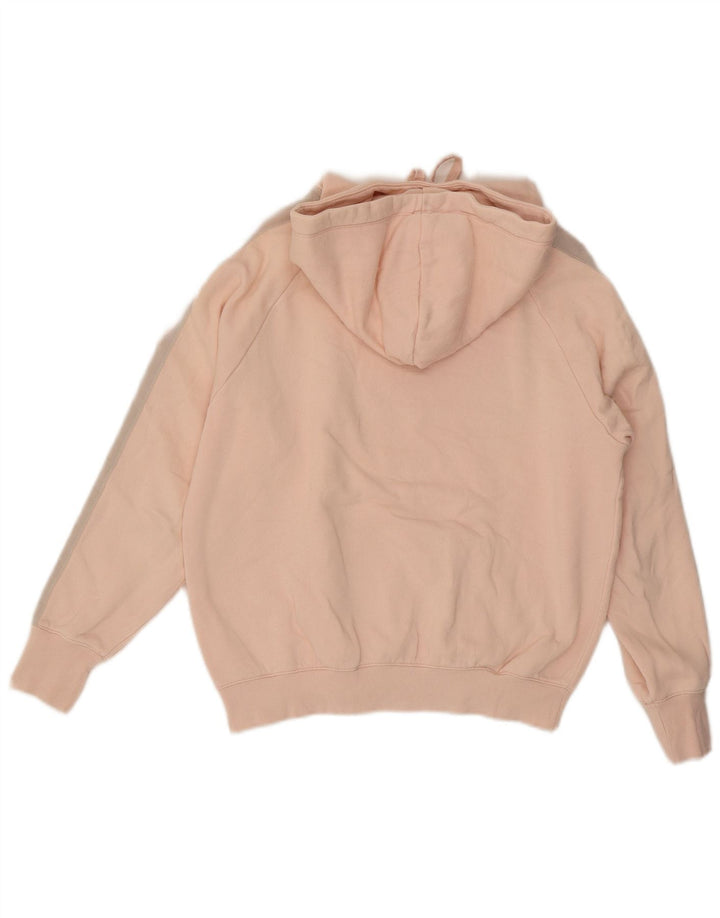 CHAMPION Womens Hoodie Jumper UK 10 Small Pink