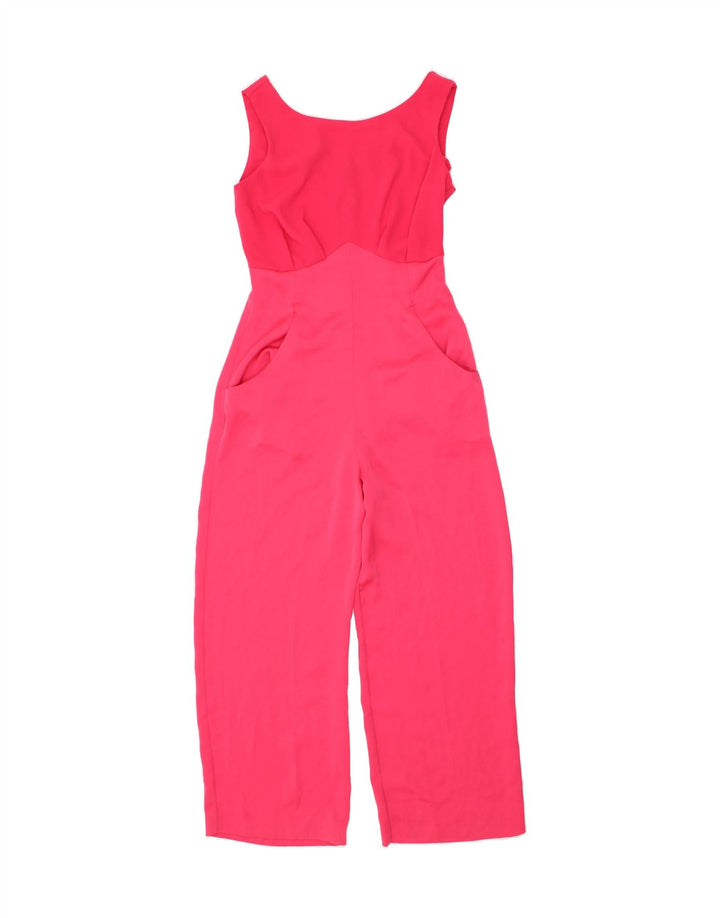 CLOSET Womens Jumpsuit UK 8 Small Pink Polyester Vintage CLOSET and Second-Hand CLOSET from Messina Hembry 