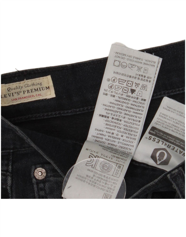 Levi's Herre 511 Slim Jeans W34 L34 Marineblå Bomuld