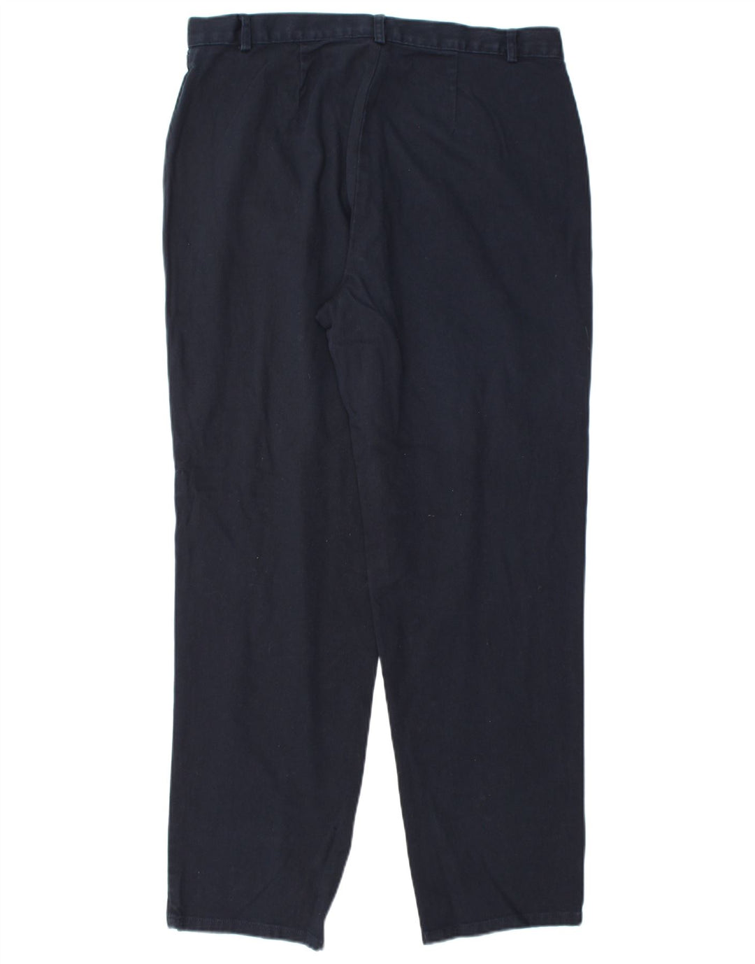 DOCKERS Højtaljede fritidsbukser til kvinder US 16 2XL W34 L30 Marineblå