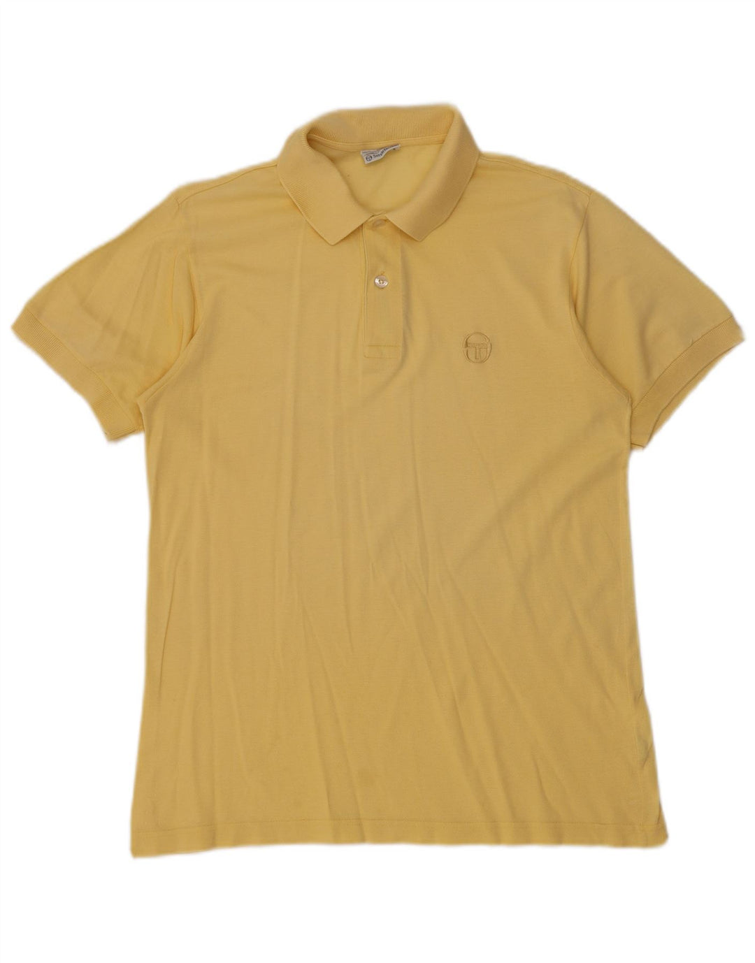 Sergio Tacchini herre poloshirt Medium gul bomuld