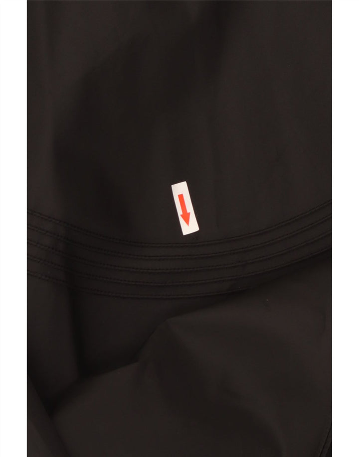 VINTAGE A-line nederdel med høj talje til kvinder W26 Lille sort