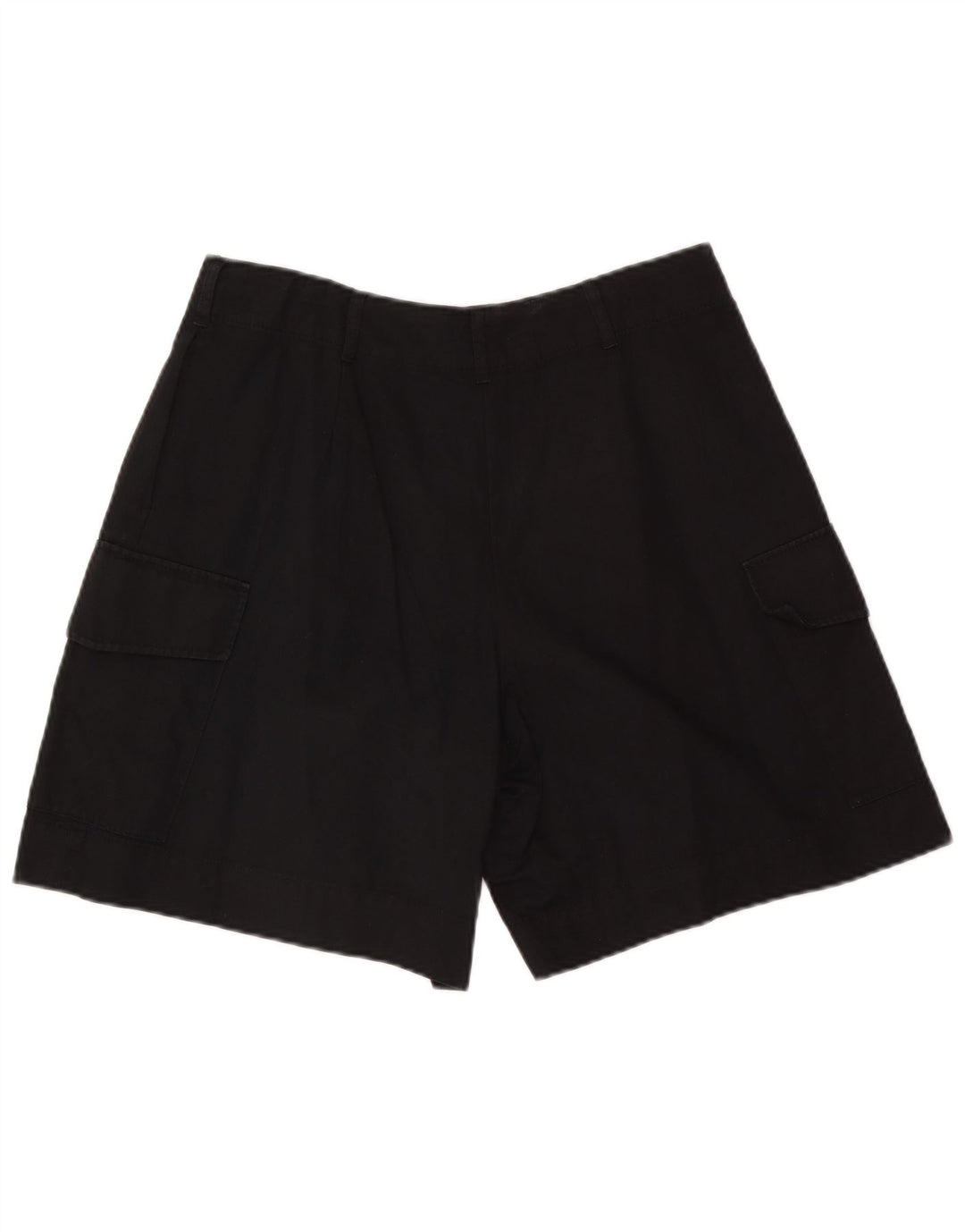 Massimo Dutti Dame Cargo Shorts EU 42 Large W32 Sort Bomuld
