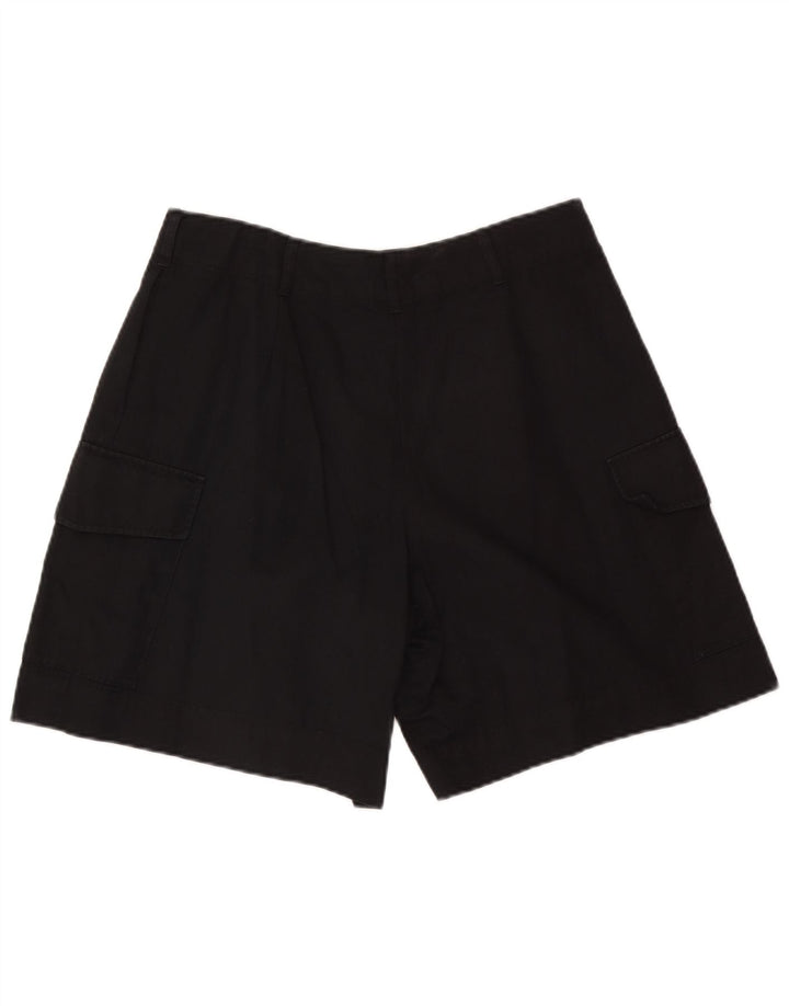 Massimo Dutti Dame Cargo Shorts EU 42 Large W32 Sort Bomuld