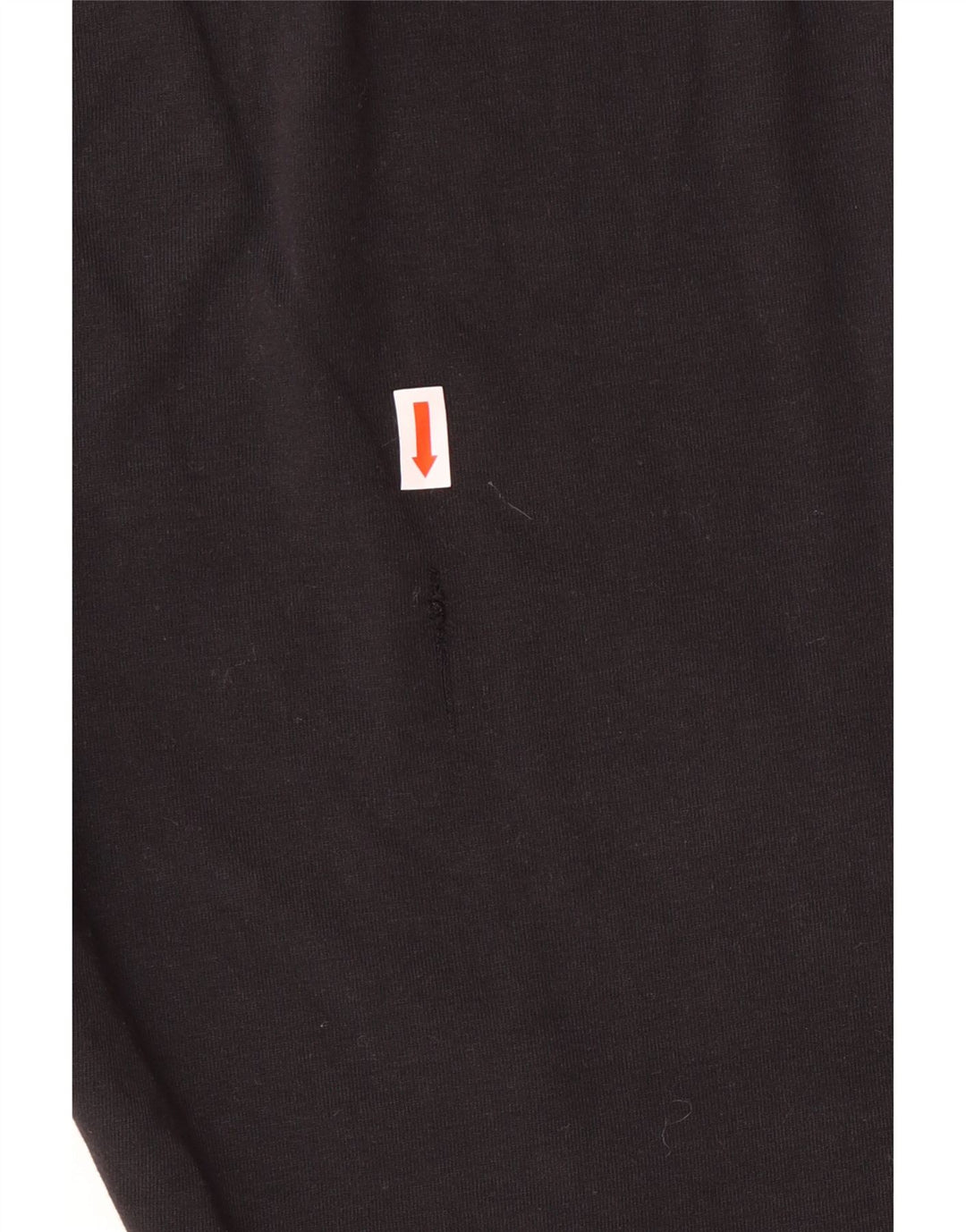 NIKE Womens Graphic Leggings UK 12 Medium  Black Cotton