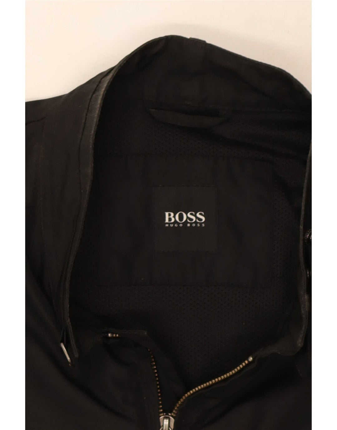 Hugo Boss Bomberjakke til mænd EU 54 2XL Sort Polyester
