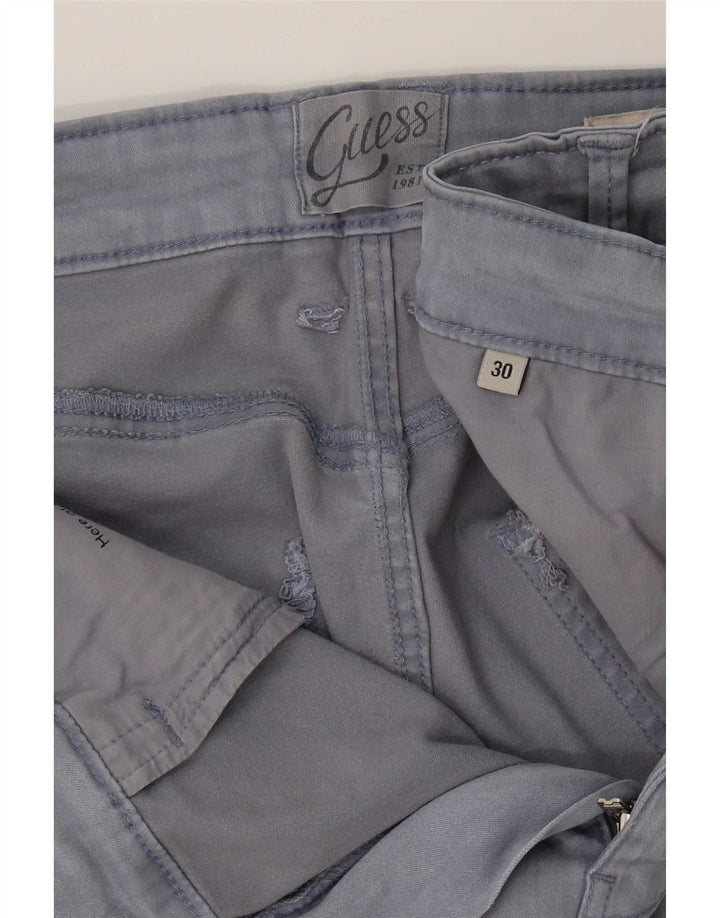 Guess Skinny Jeans til mænd W30 L29 blå bomuld